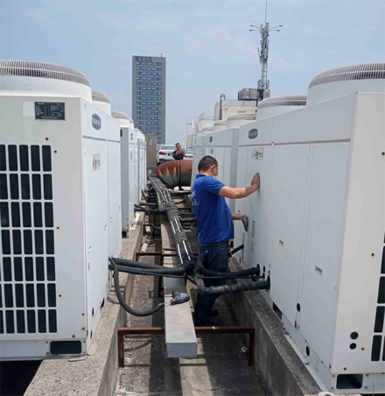 平泉中央空调制热和不制冷系统维修方法